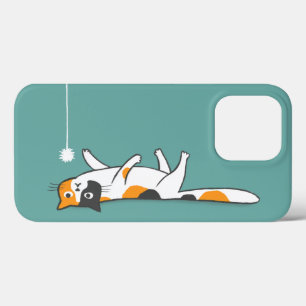 Cute Funny Calico Cat   Kitty Cat Lover's iPhone 13 Pro Case