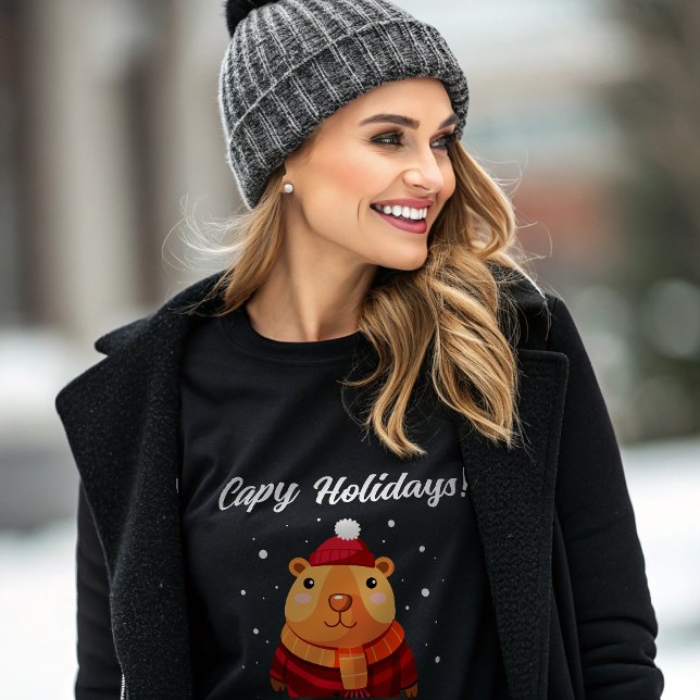 Cute funny capybara   T-Shirt (Creator Uploaded)