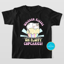 Cute & Funny Cat Tees | Foodie Cat T-Shirt 