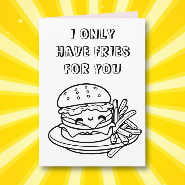 Cute Funny Colouring Page Pun | Happy Anniversary  Card (Creator Uploaded)