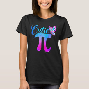 Cute & Funny Cutie Pi Math Pie Butterfly Adorable T-Shirt