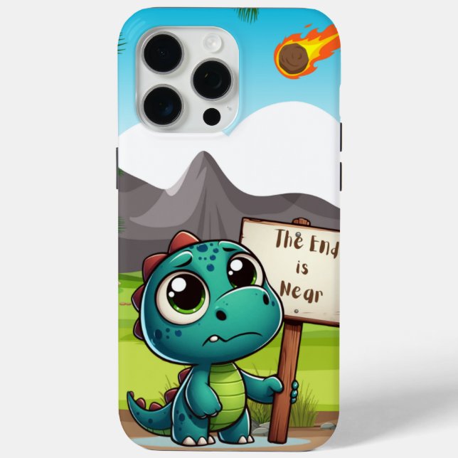 cute, funny dinosaur Case-Mate iPhone case (Back)
