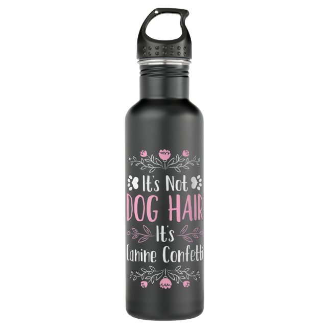 Cute Funny Dog Groomer 710 Ml Water Bottle (Front)