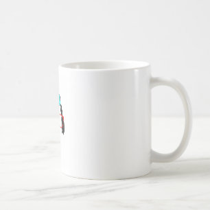 Cute Funny Dog Head Drawing Coffee Mug