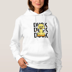 Cute Funny Duck Women’s Hoodie 
