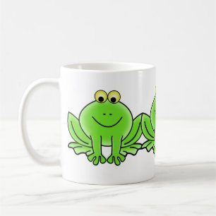 Cute Funny Frog Coffee Mug