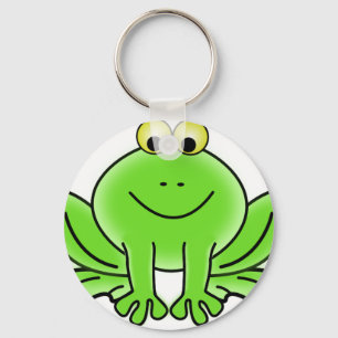 Cute Funny Frog Keychain