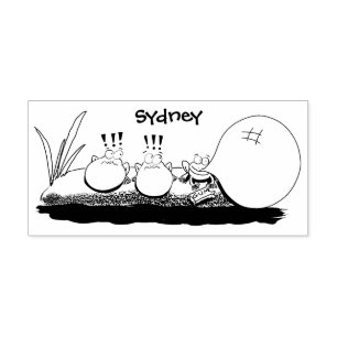 Cute funny frogs bubblegum cartoon illustration rubber stamp