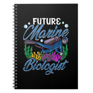 Cute & Funny Future Marine Biologist Biology Notebook
