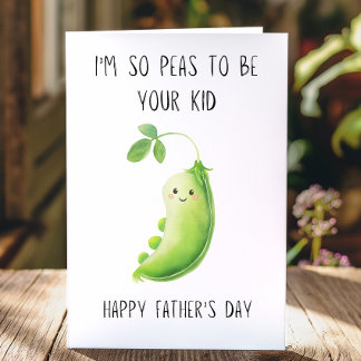 Cute Funny Gardening Pun Father's Day Card