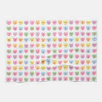 Cute funny girly custom conversation candy hearts