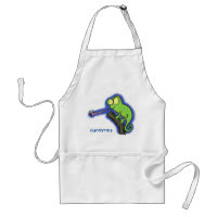 Cute funny green happy chameleon lizard cartoon