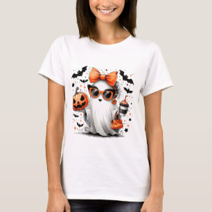 Cute Funny Halloween Ghost T-Shirt