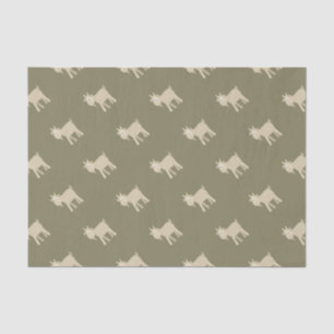 Cute Funny Little Goat Tissue Paper