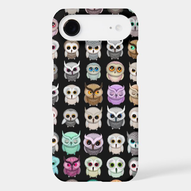 Cute Funny Little Owls Illustrations Case-Mate Samsung Galaxy Case (Back)