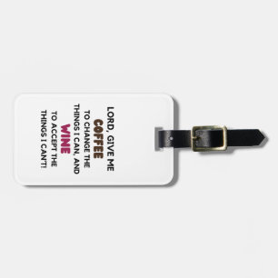 Cute Funny Luggage Tag
