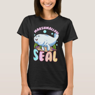 Cute Funny Manatees The Marshmallow Seal of the Oc T-Shirt