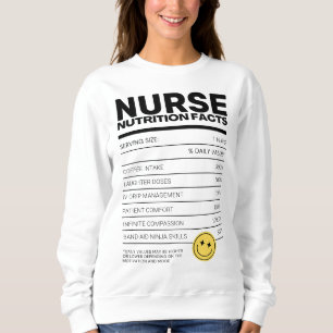 Cute Funny Nurse Humour Medical Sarcastic Sweatshirt