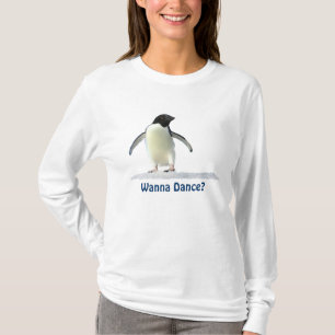 Cute Funny Penguin Dancing Gear T-Shirt