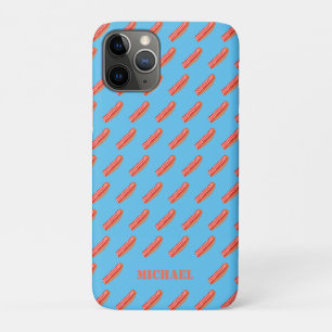 Cute Funny Personalised Bacon  iPhone 11 Pro Case