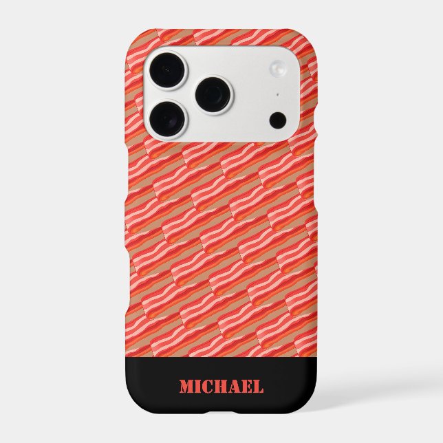 Cute Funny Personalized Bacon  (Back)
