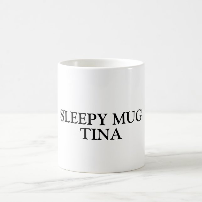 Cute funny personalized coffee co-workers mug sets (Center)