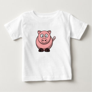Cute Funny Pig Baby T-Shirt
