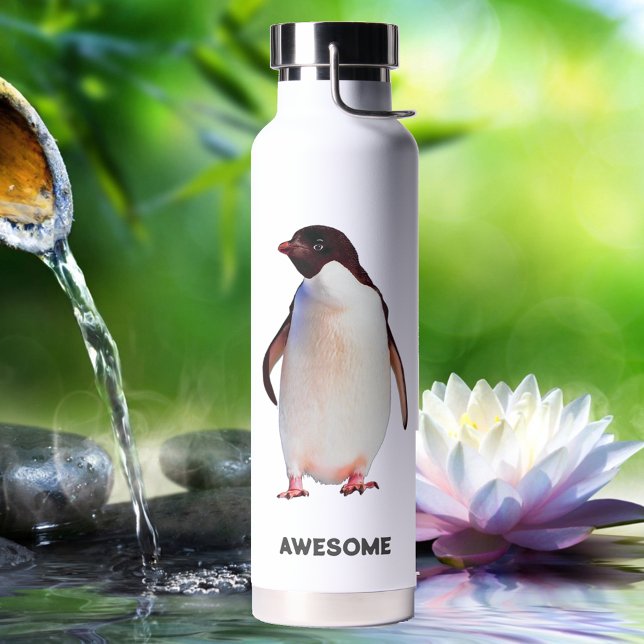Cute Funny Pingouin Bouteille d'eau (Créateur téléchargé)