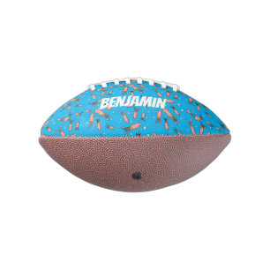 Cute funny pink squid cartoon pattern football