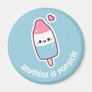 Cute Funny Popsicle Magnet