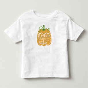 Cute funny pumpkin toddler Halloween Thanksgiving T-shirt