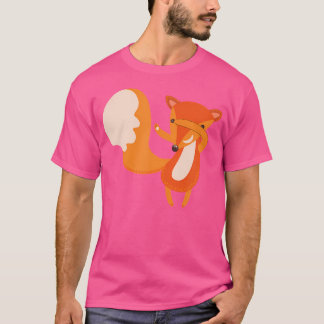 Cute Funny s Little Red Fox Dabbing T-Shirt