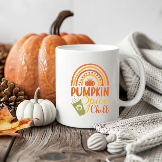 Cute Funny Seasonal Fall Pumpkin Spice Coffee Mug (Creator Uploaded)
