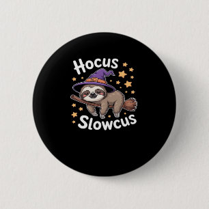 Cute Funny Sloth Halloween Essential T-Shirt 2 Inch Round Button