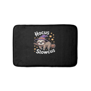 Cute Funny Sloth Halloween Essential T-Shirt Bath Mat