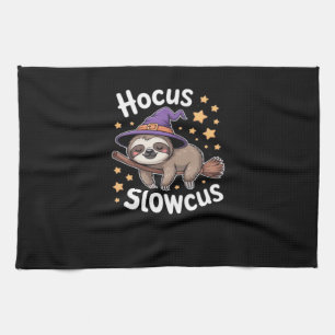 Cute Funny Sloth Halloween Essential T-Shirt Kitchen Towel