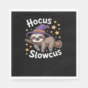 Cute Funny Sloth Halloween Essential T-Shirt Napkin