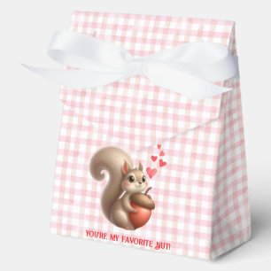 Cute funny squirrel Valentine's Day Favor Box