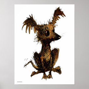 Cute Funny Toy Dog Poster
