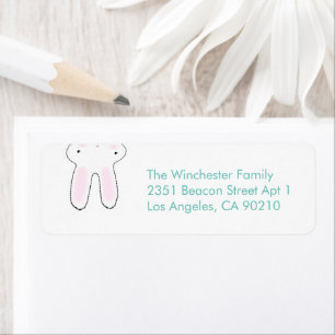 Cute funny upside down Easter bunny white teal