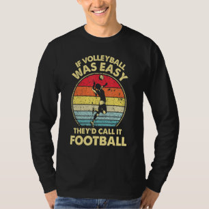 Cute Funny Volleyball S For Teen Girls And Women T-Shirt