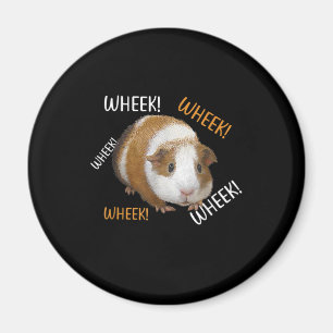 Cute & Funny Wheek - Guinea Pig Owner Cavy Lover Magnet