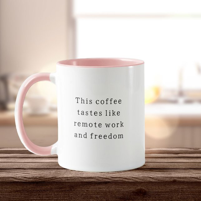Cute Funny Work Bestie Humour Coworker Remote Work Mug (Creator Uploaded)