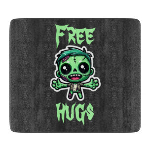 Cute, funny zombie cutting board
