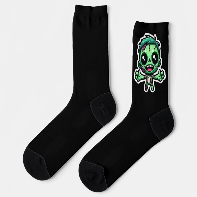cute funny zombie socks (Left)