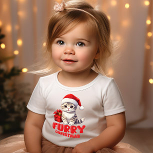 Cute Furry Christmas  Toddler T-shirt