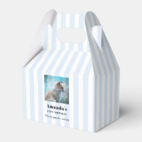 Cute Furry Fox on Blue Grunge Background Birthday