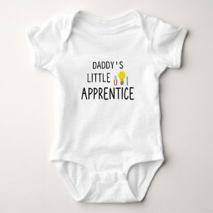 Cute Future Electrician - Daddy's Apprentice Baby Bodysuit