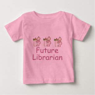 Cute Future Librarian Baby T-shirt