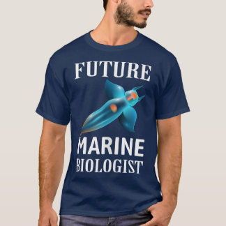 Cute Future Marine Biologist Costume for Kids Chil T-Shirt